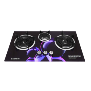 Crown Hob CR-26G (4-Burner Glass Hob)
